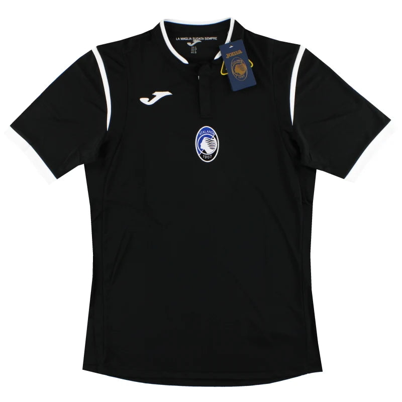 Atalanta 2017/18 Joma Goalkeeper Short-Sleeve Shirt - Black - Small - Brand New with Tags