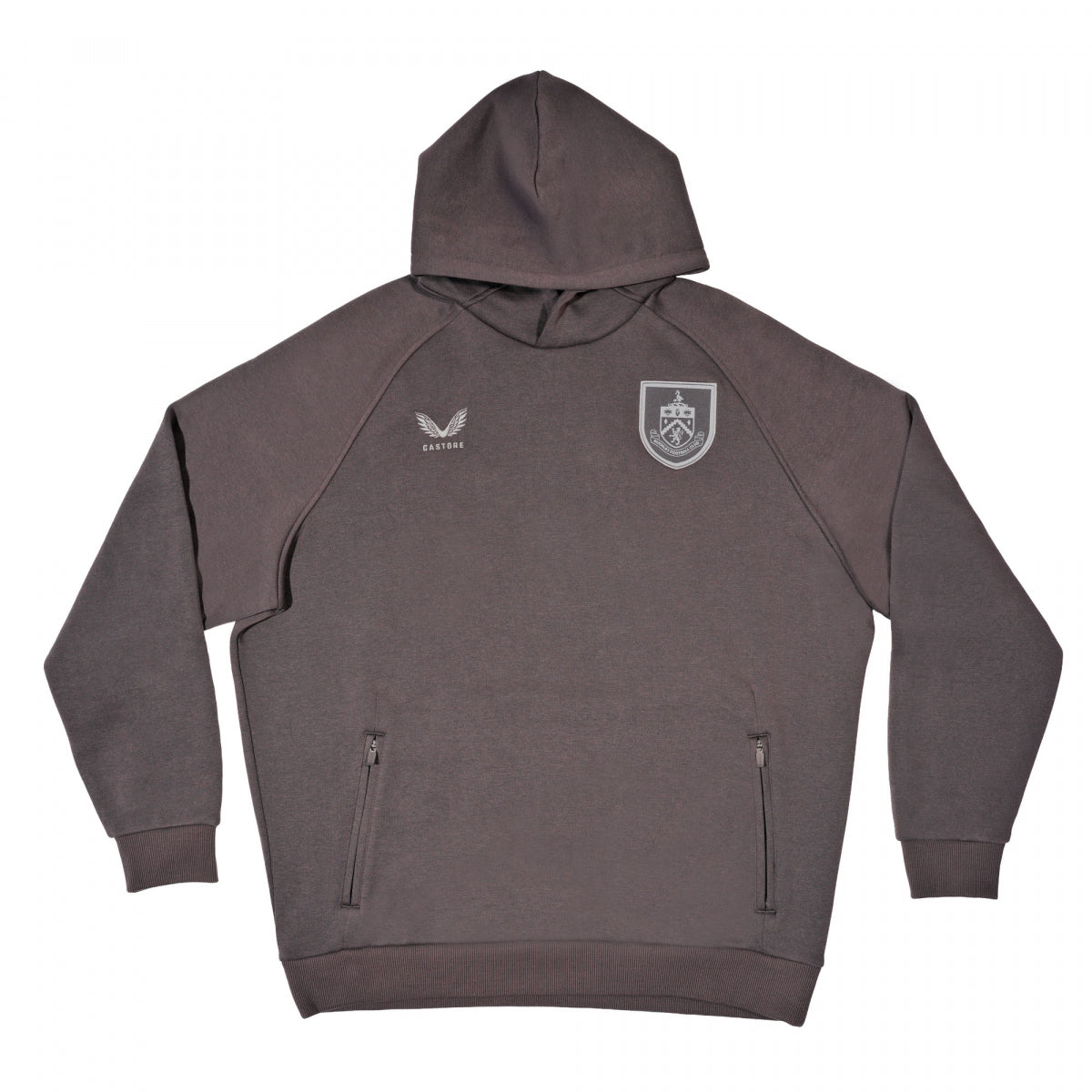 Burnley FC Travel Full-Zip Hoodie – Black Iris – Large