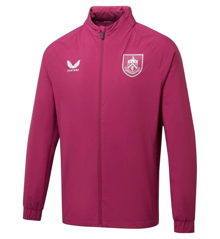 Burnley FC Castore Performance Shower Jacket with Packable Hood 2025/26– Medium