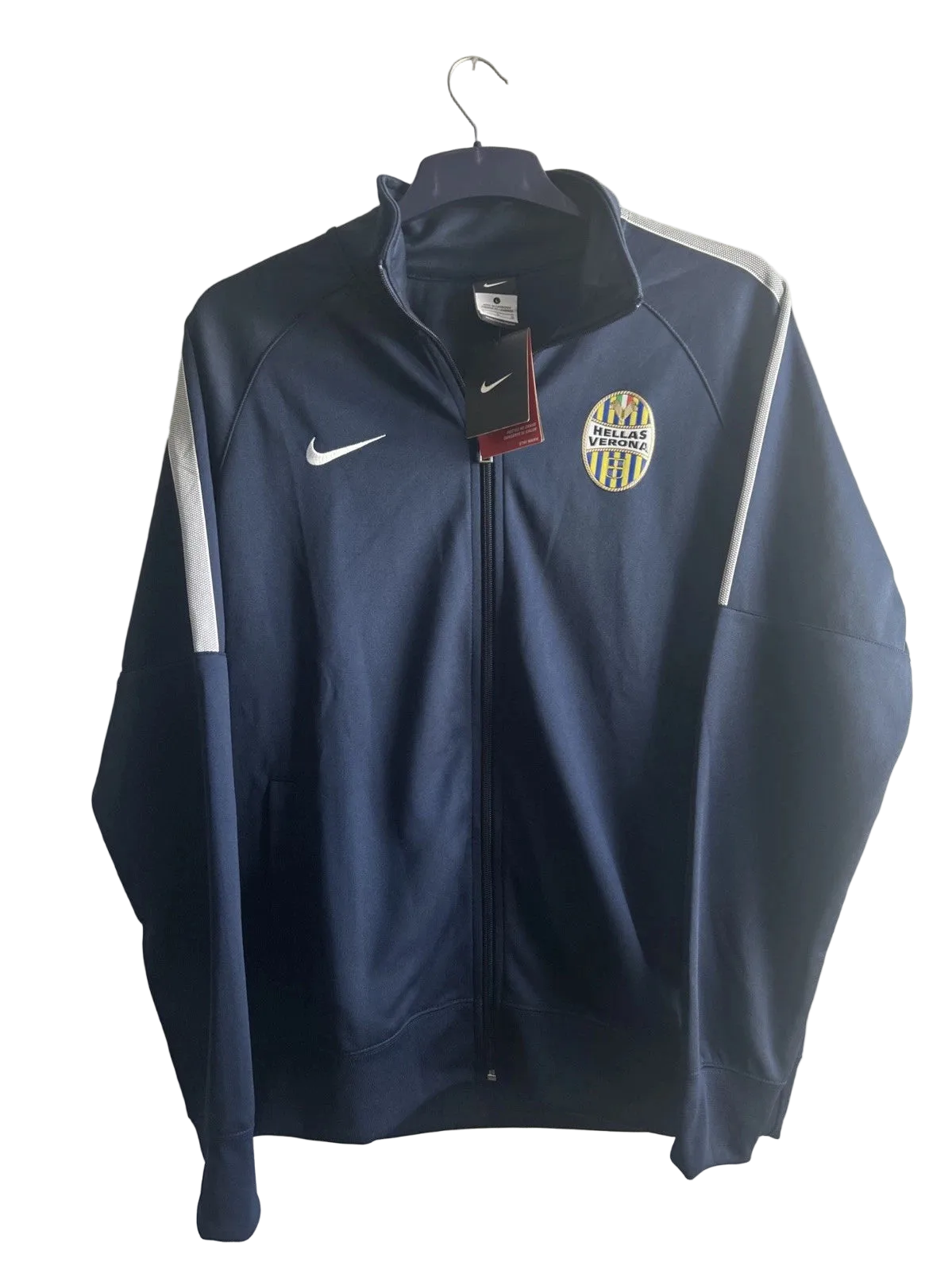 Hellas Verona 2014 Nike Retro Full-Zip Tracksuit Top – Navy Blue – Large